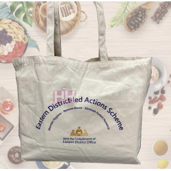 棉布手提袋含木吊牌－2H-RB-0171