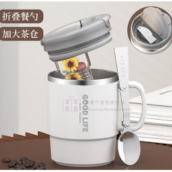 摺疊匙更保溫杯－2H-CUP-0042