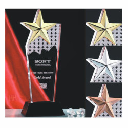 星星水晶獎盃-2H-CY126