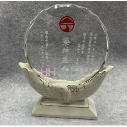 陶瓷水晶獎盃－2H-CY182
