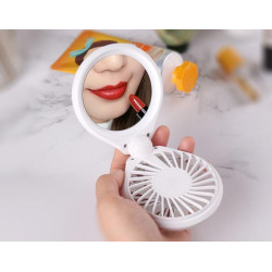 手提風扇連鏡子-2H-FAN-017