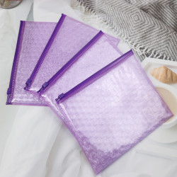 PVC氣泡膜拉錬袋-2H-FO0017