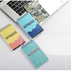 軍事級防水環保線圈筆記本－ 2H-BK-0032