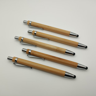 輕觸式竹子原子筆-2H-PEN-0082