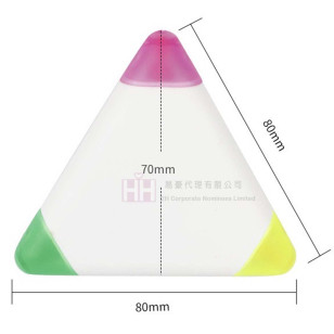 三角型螢光筆－2H-PEN-0109