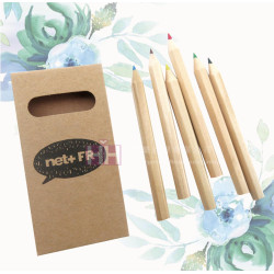 6色六角杆顏色筆－2H-PEN-0120