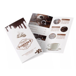 A4宣傳單張三折頁印刷