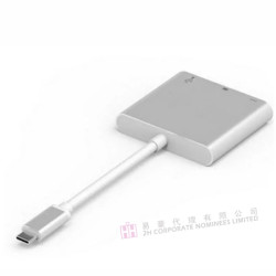 USB 3.1 Type C USB to USB3.0 and HDMI Adapter Connector HD TV Cable -2H-USB-051