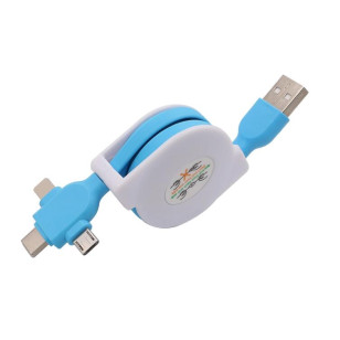 三合一手機通用數據線