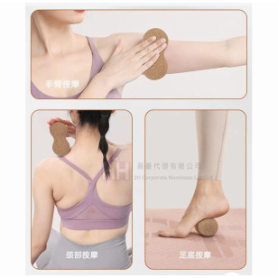 軟木瑜伽球／筋膜球－2H-RE-0009